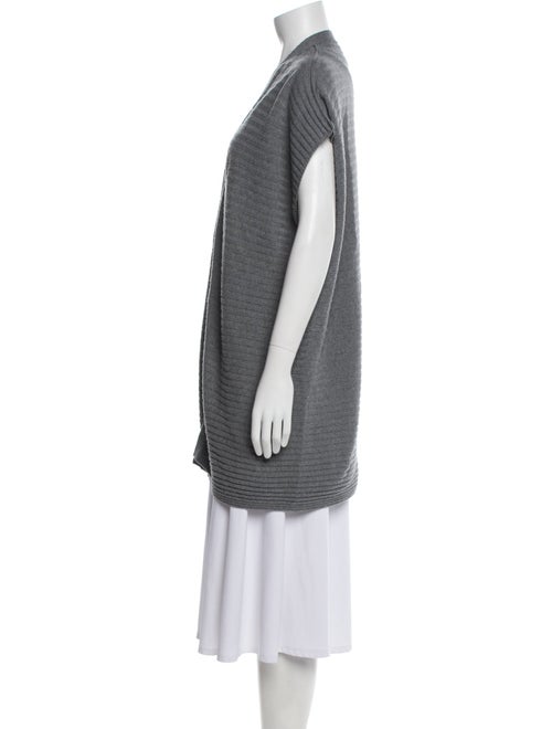 Lafayette 148 Wool Open Front Sweater