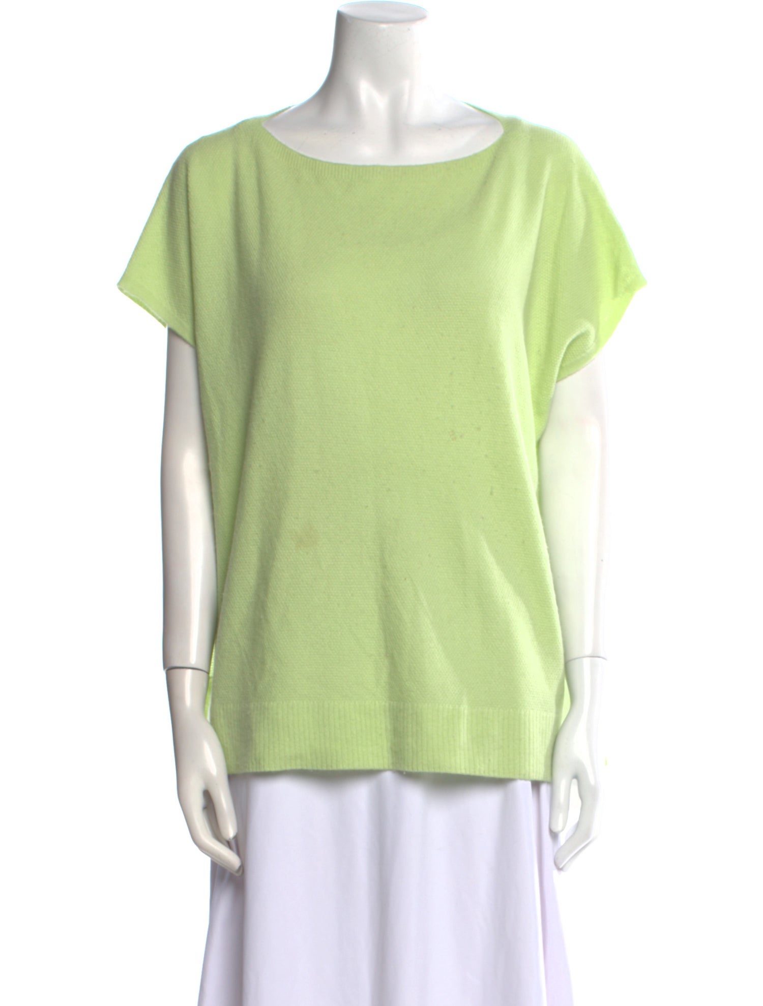 Lafayette 148 Cashmere Bateau Neckline Sweater