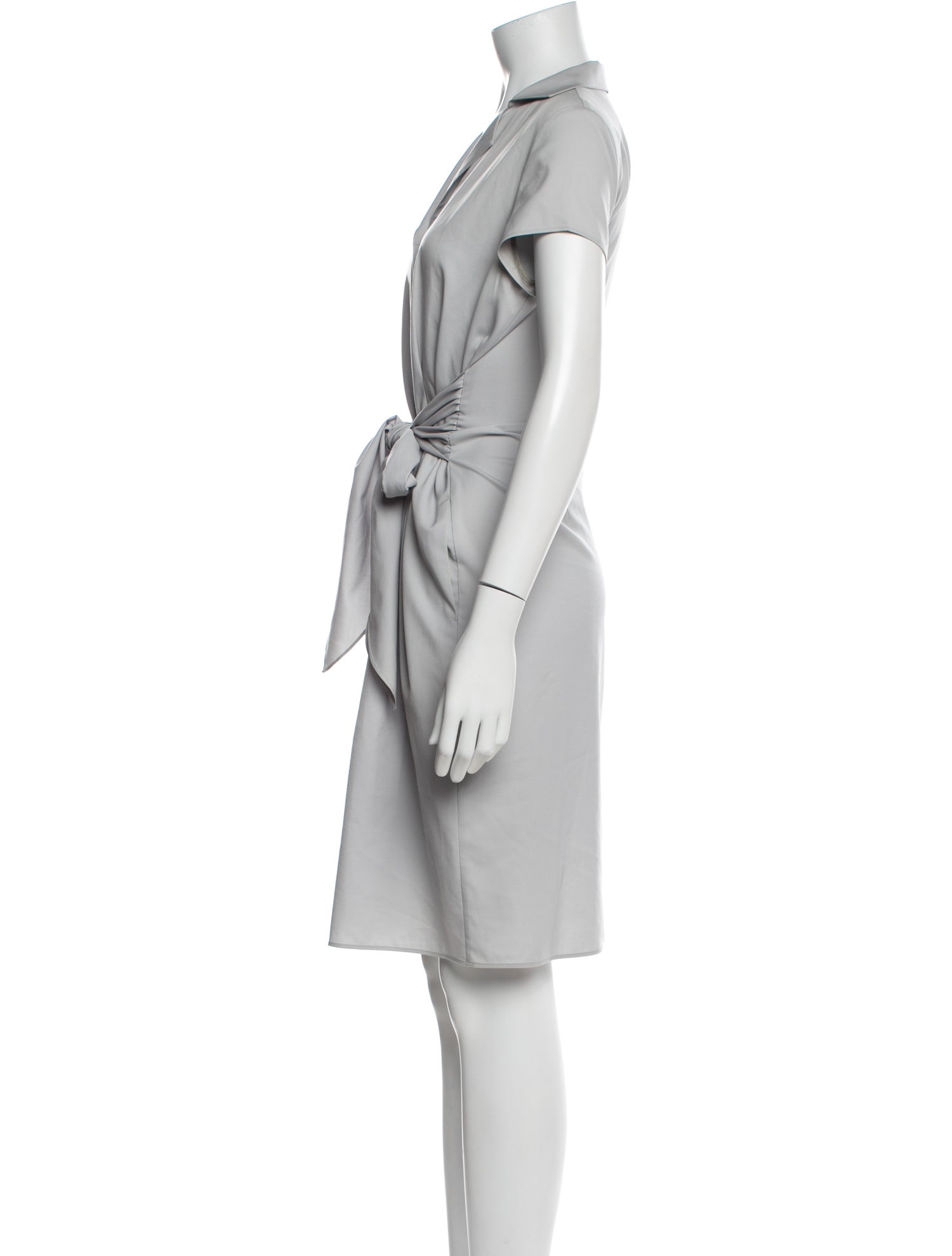 Lafayette 148 Linen Knee-Length Dress