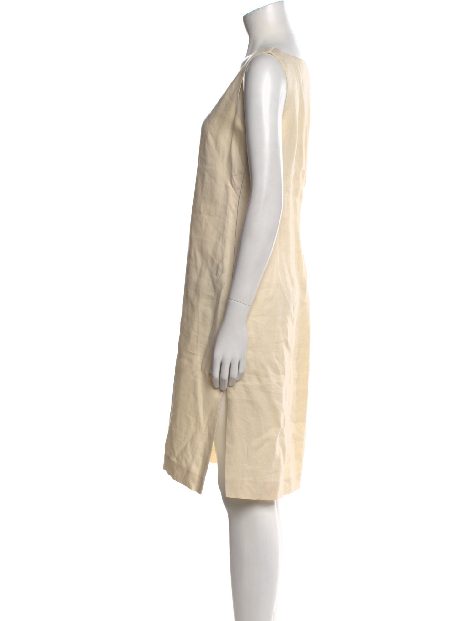 Lafayette 148 Linen Knee-Length Dress