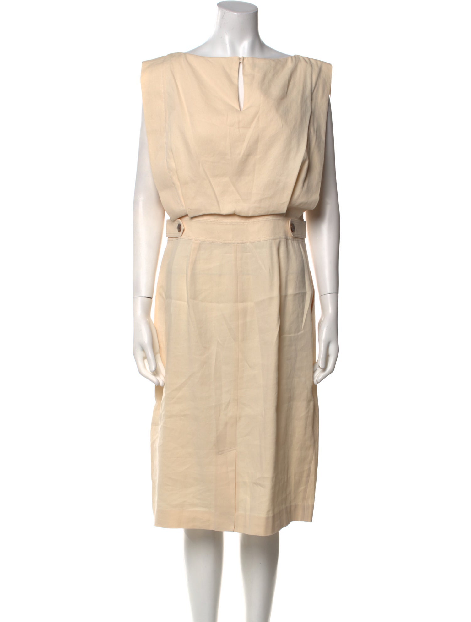 Lafayette 148 Bateau Neckline Midi Length Dress w/ Tags
