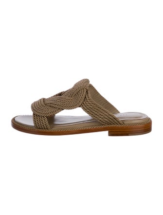 Lafayette 148 Leather Slides