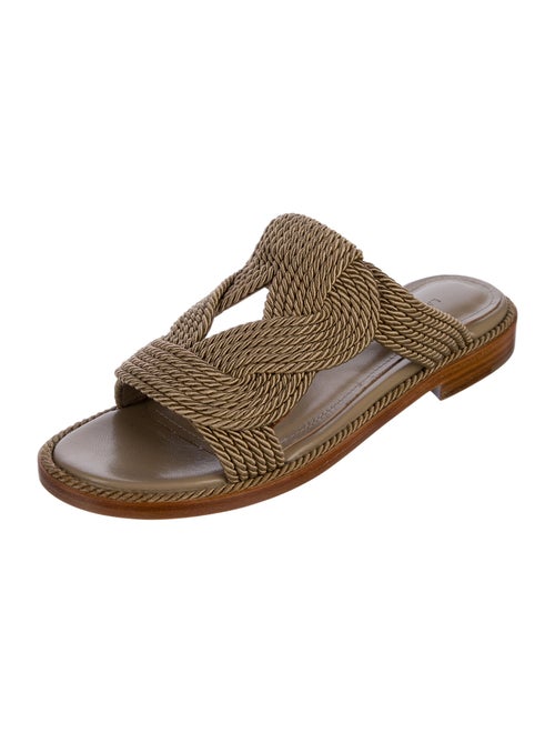 Lafayette 148 Leather Slides