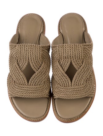 Lafayette 148 Leather Slides