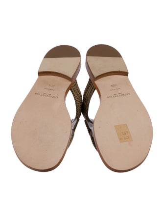 Lafayette 148 Leather Slides