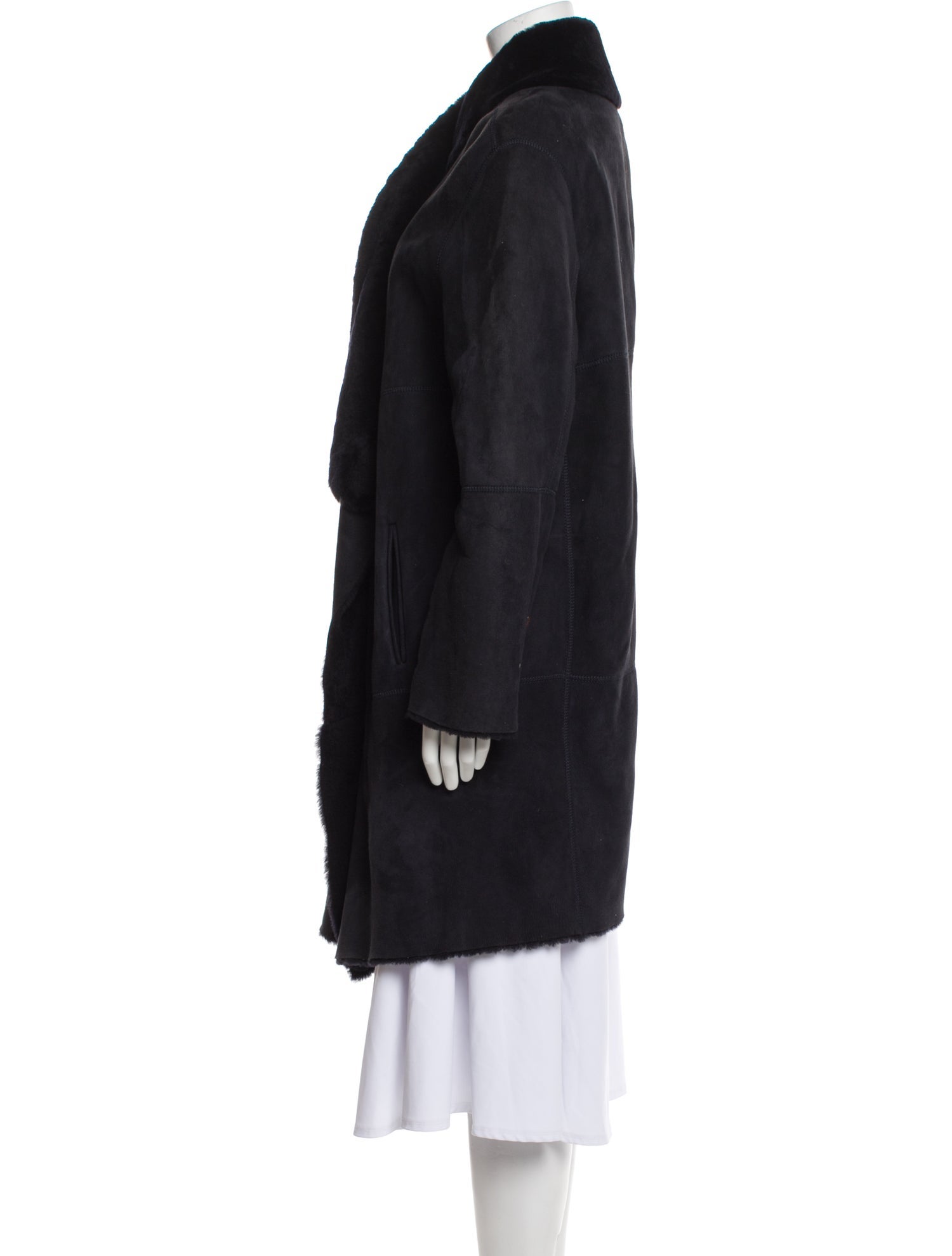 Lafayette 148 Shearling Fur Coat