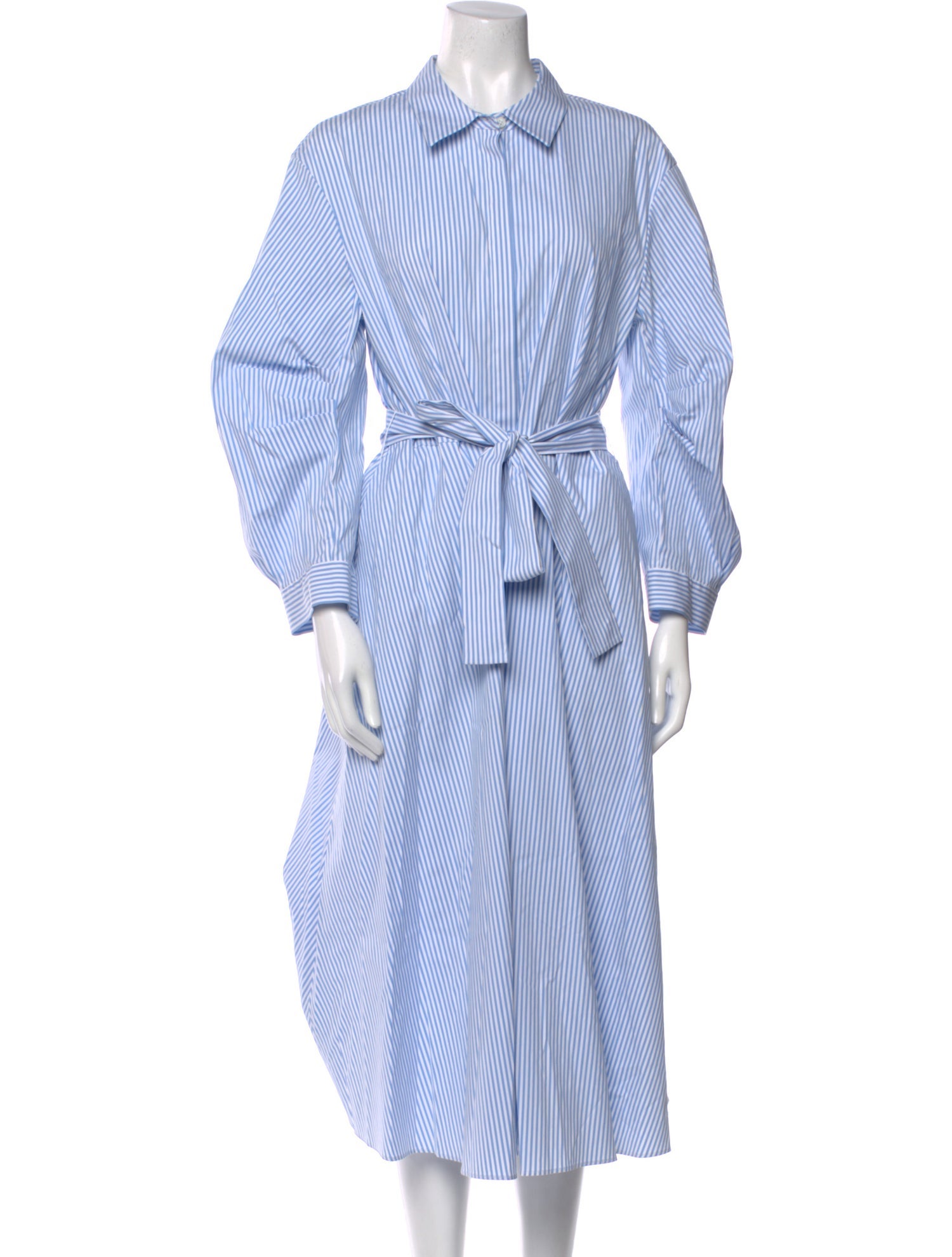 Lafayette 148 Striped Long Dress