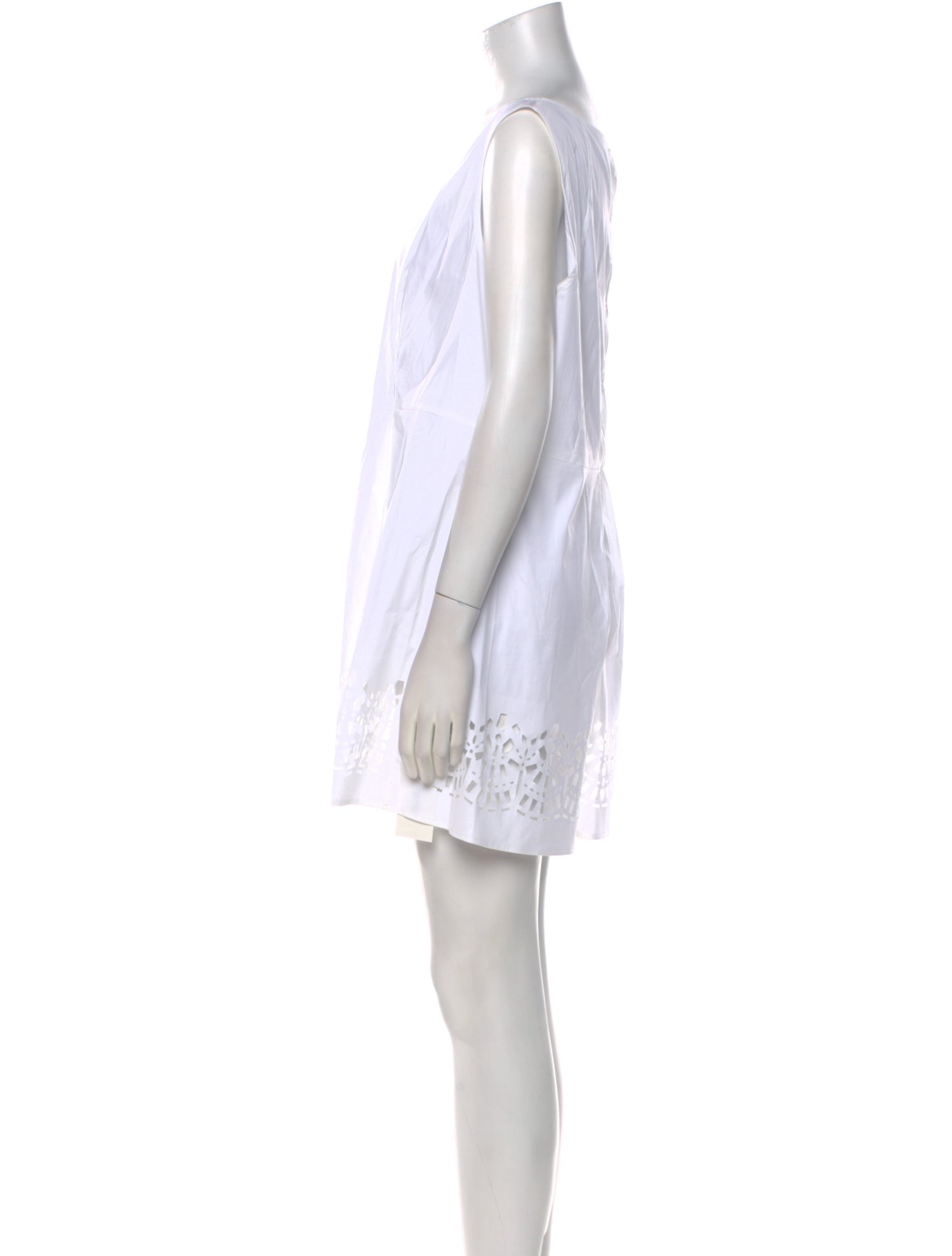 Lafayette 148 Bateau Neckline Mini Dress