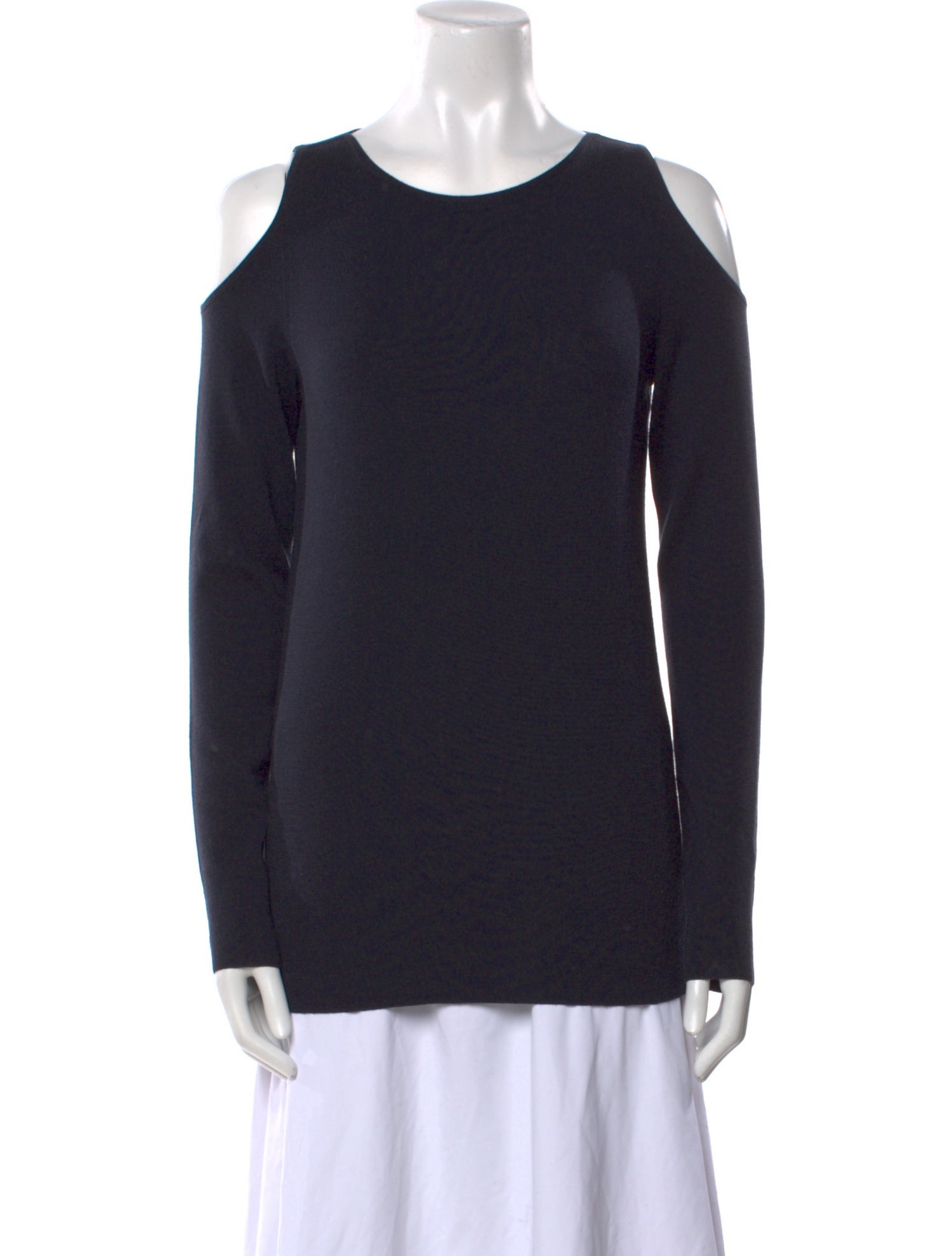 Lafayette 148 Wool Scoop Neck Sweater