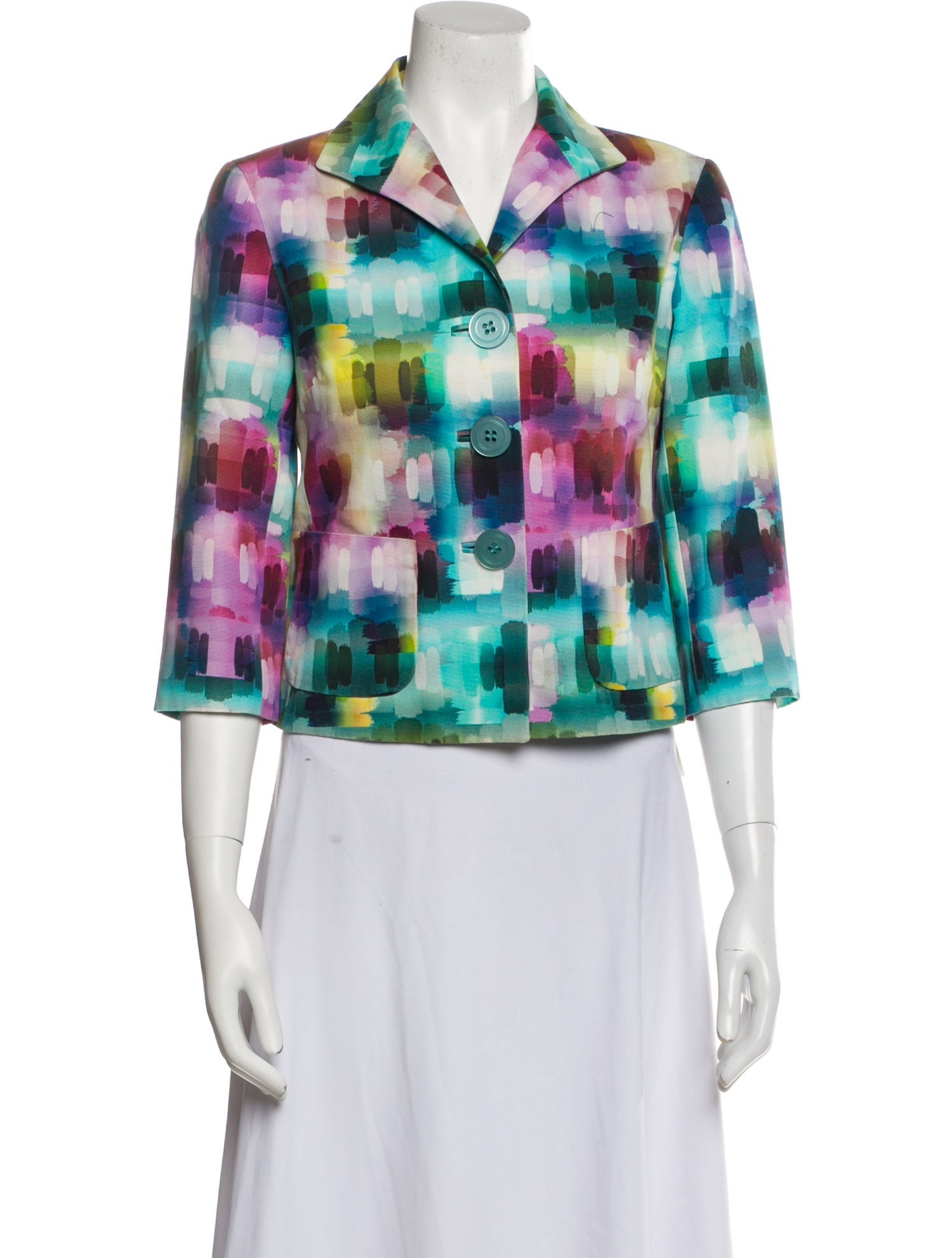 Lafayette 148 Printed Jacket