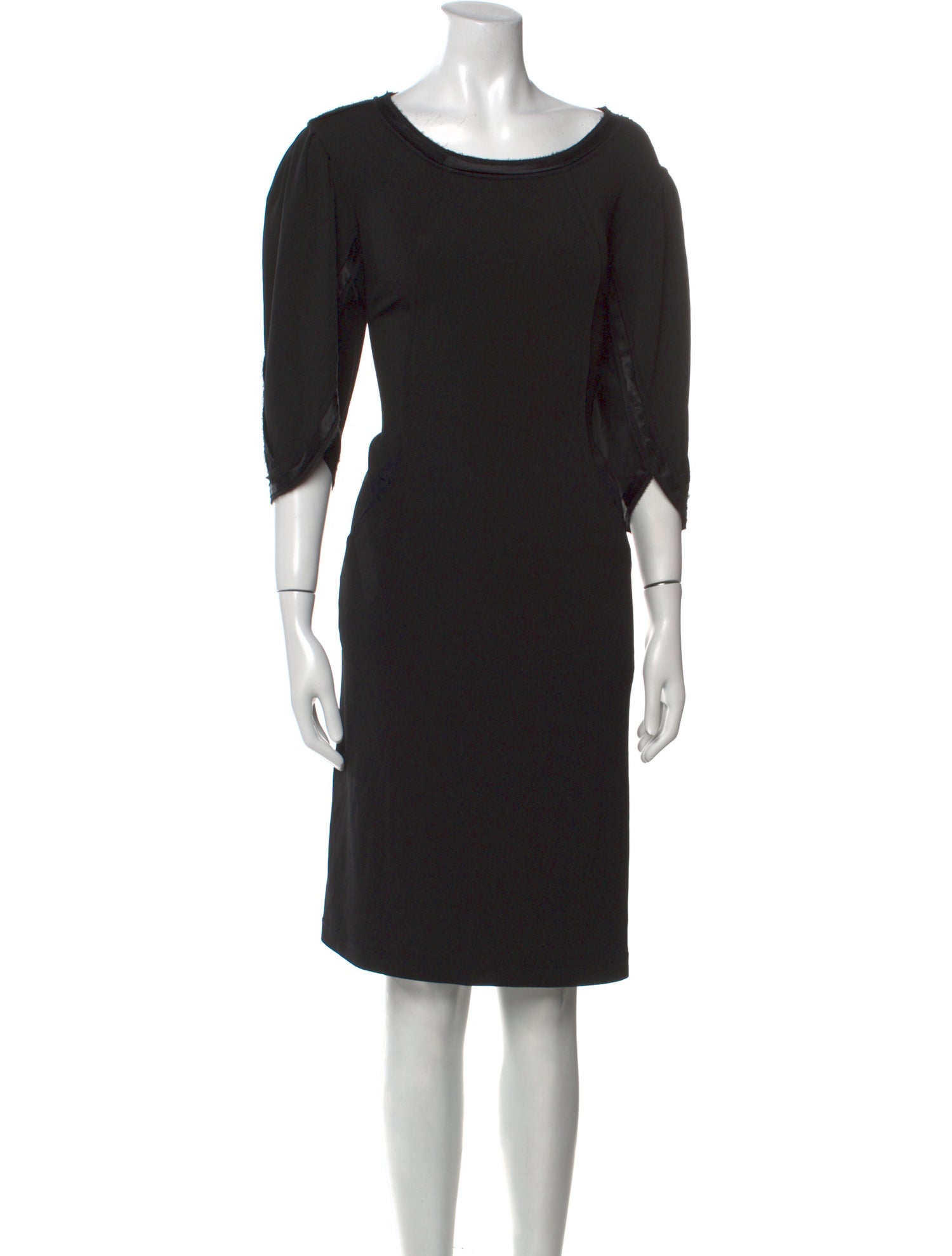 Lafayette 148 Virgin Wool Knee-Length Dress