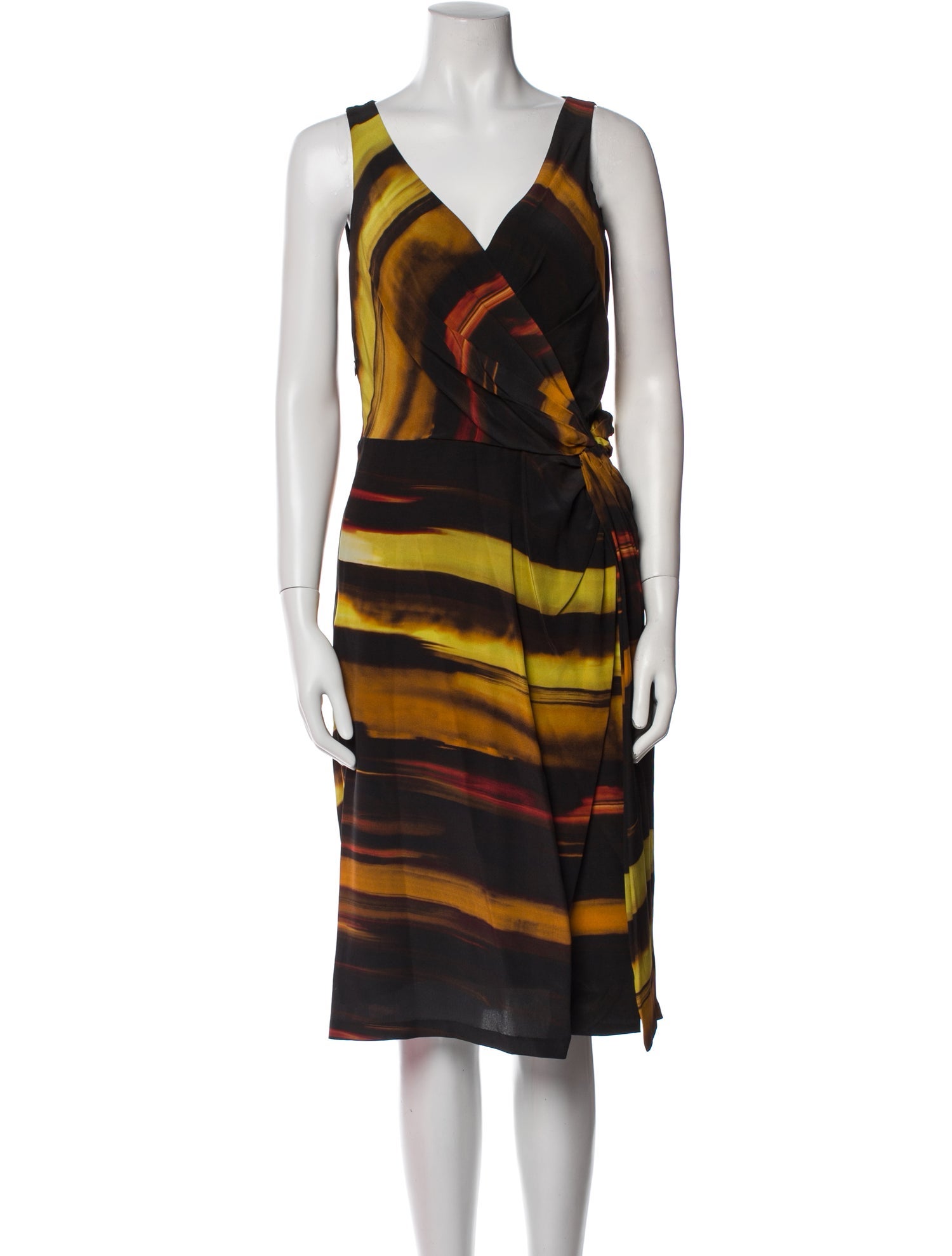 Lafayette 148 Silk Midi Length Dress