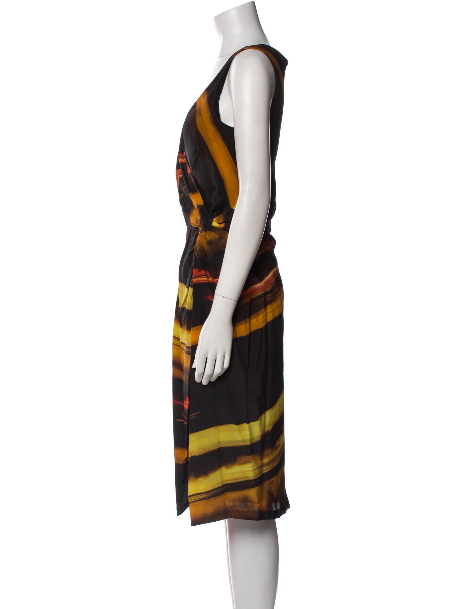 Lafayette 148 Silk Midi Length Dress