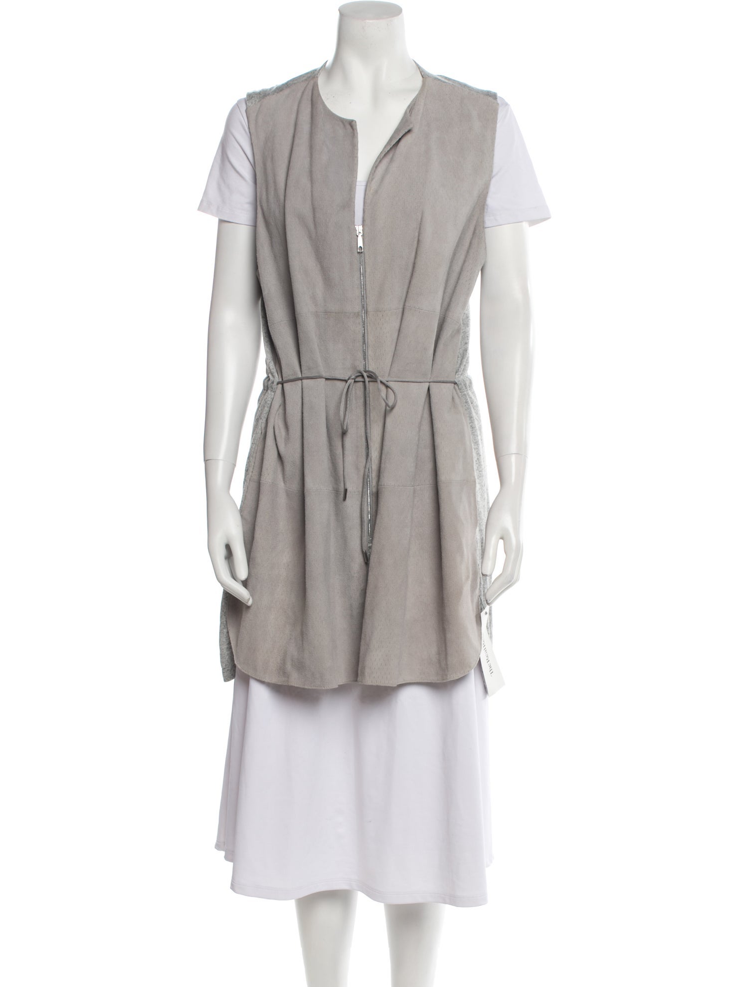 Lafayette 148 Leather Vest