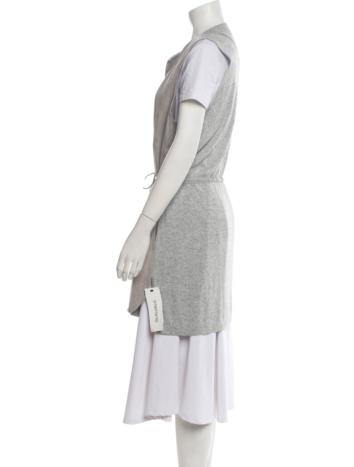 Lafayette 148 Leather Vest