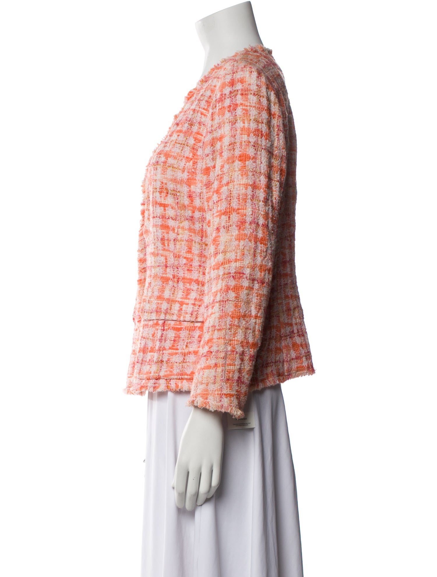 Lafayette 148 Tweed Pattern Evening Jacket