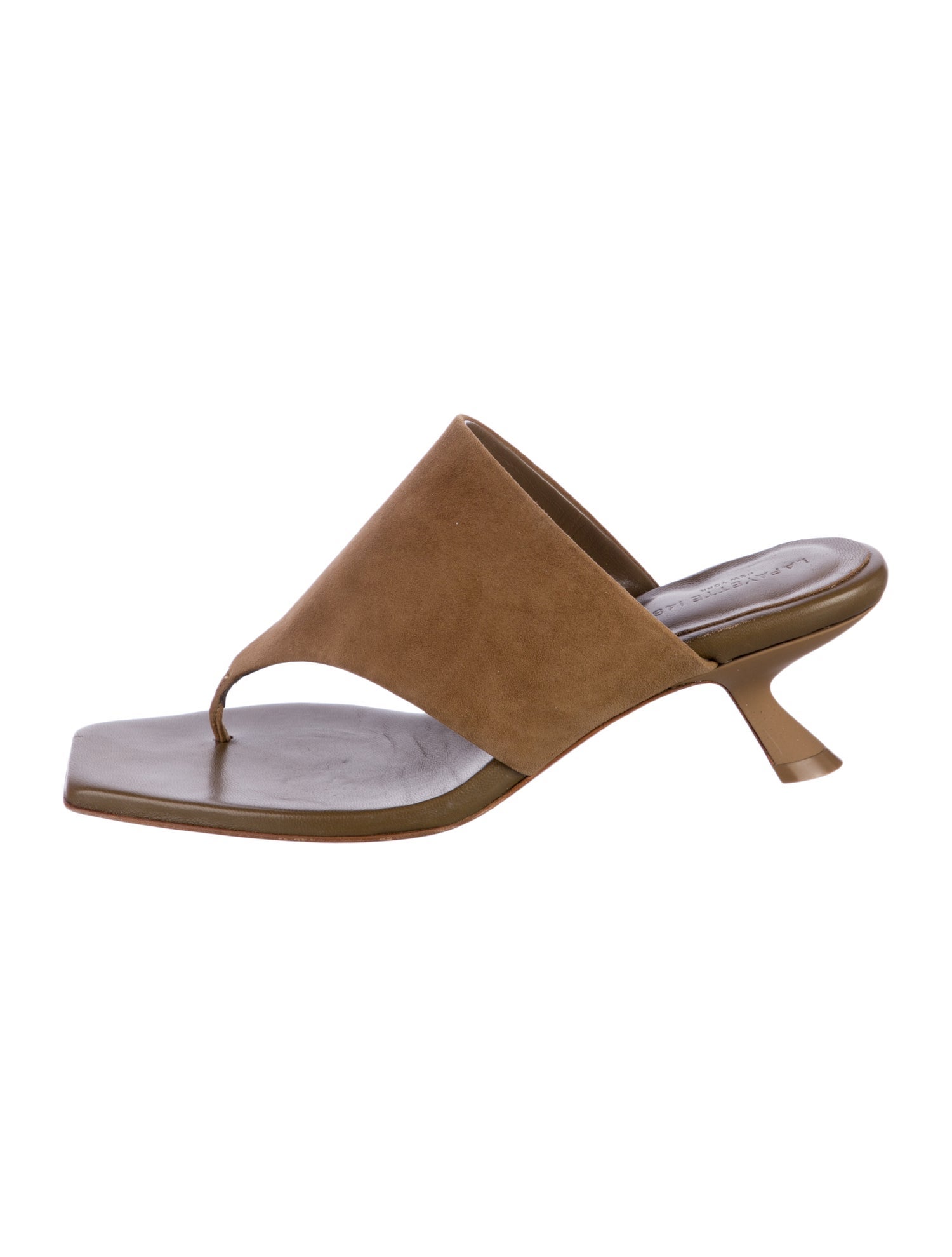 Lafayette 148 Suede Slides