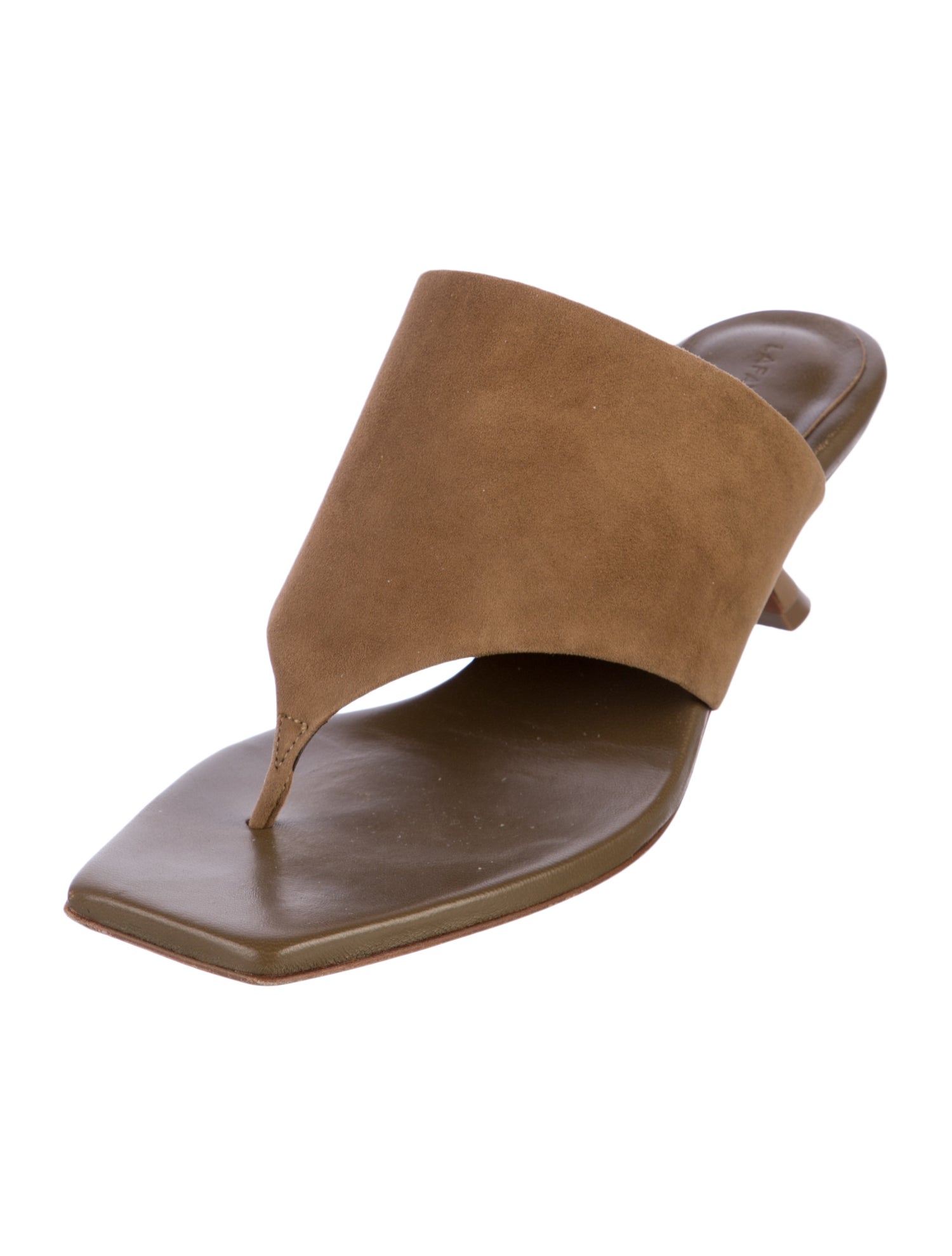 Lafayette 148 Suede Slides