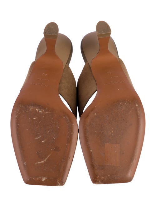 Lafayette 148 Suede Slides