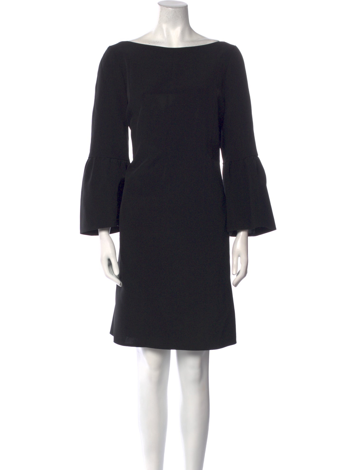 Lafayette 148 Bateau Neckline Mini Dress