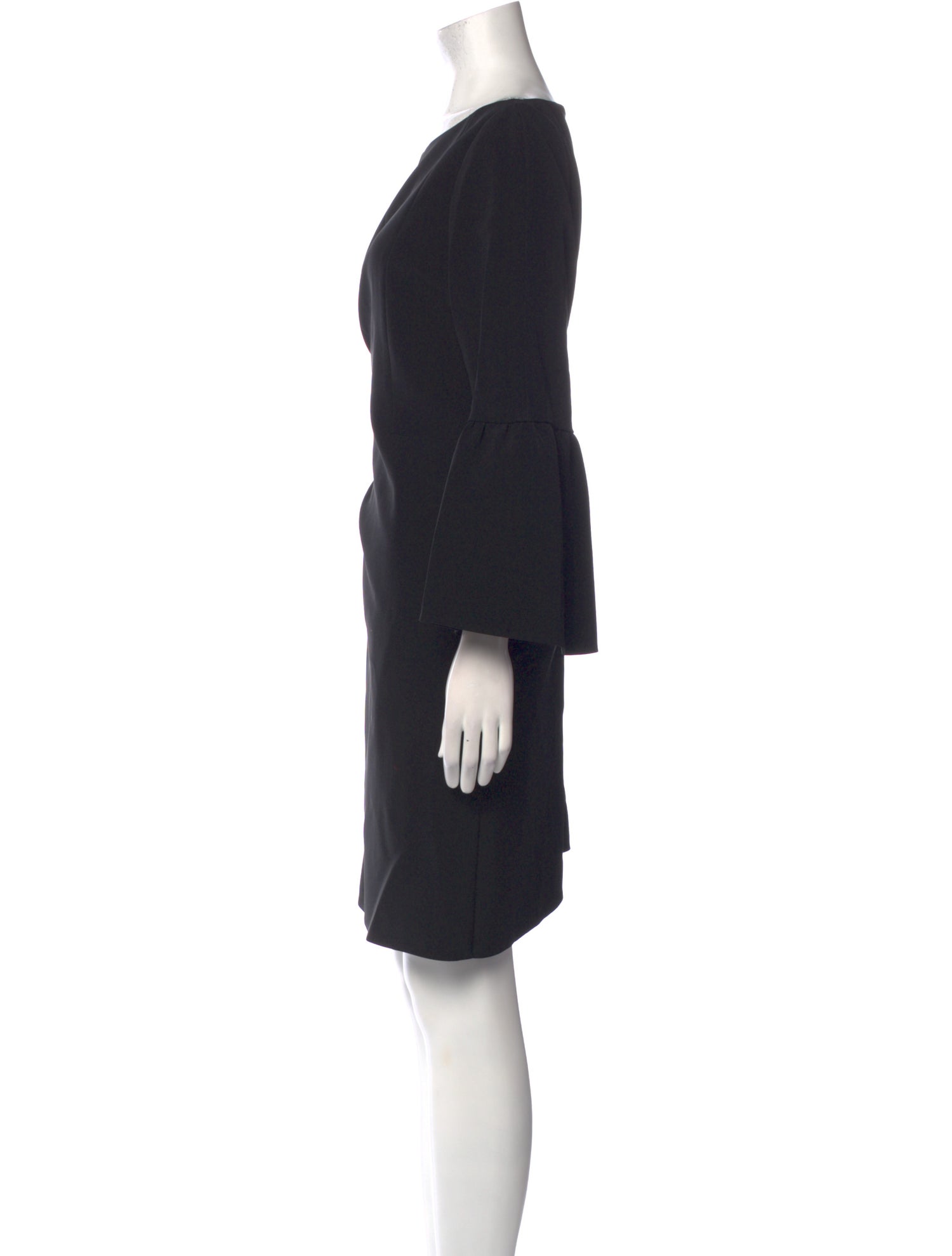 Lafayette 148 Bateau Neckline Mini Dress