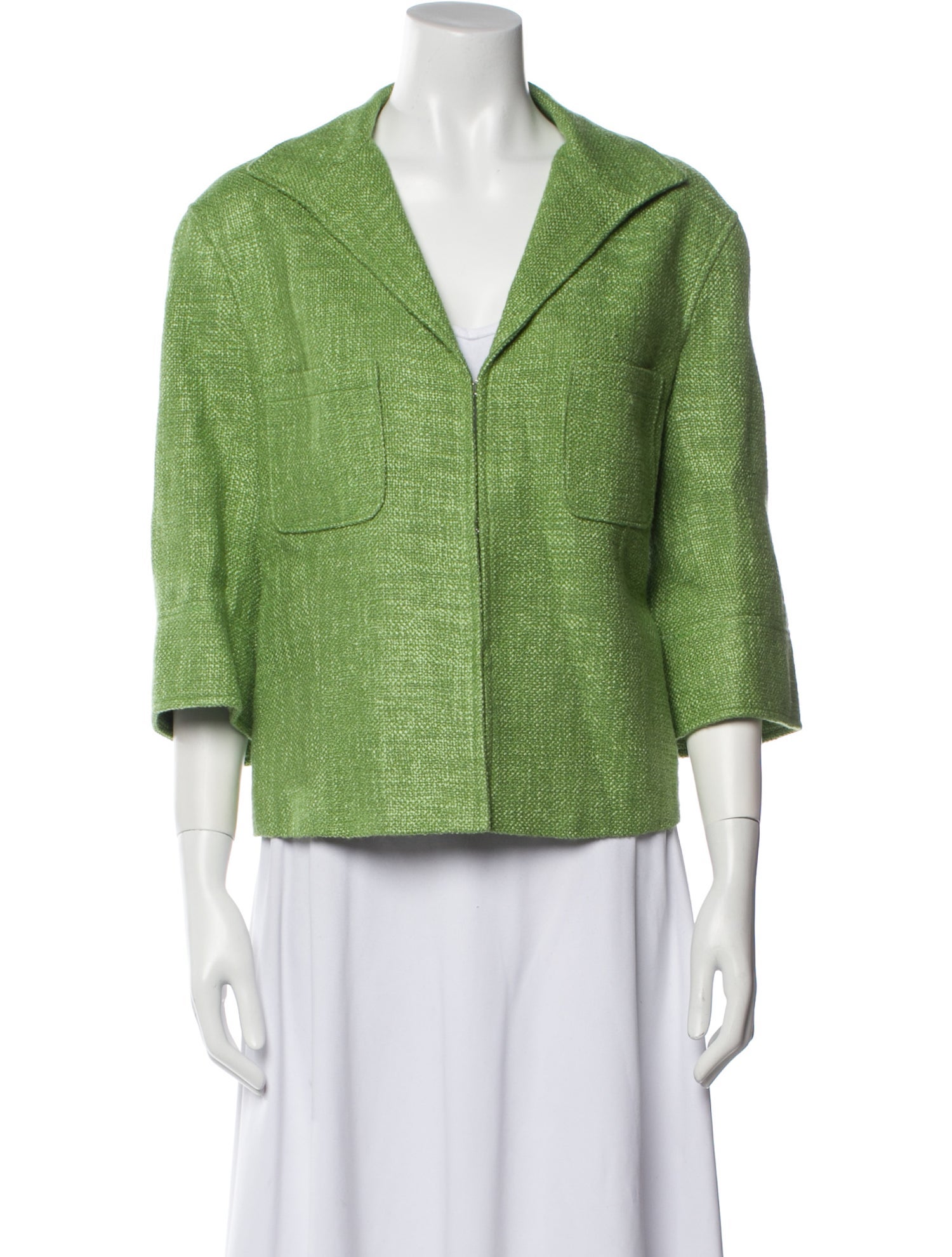 Lafayette 148 Tweed Printed Blazer