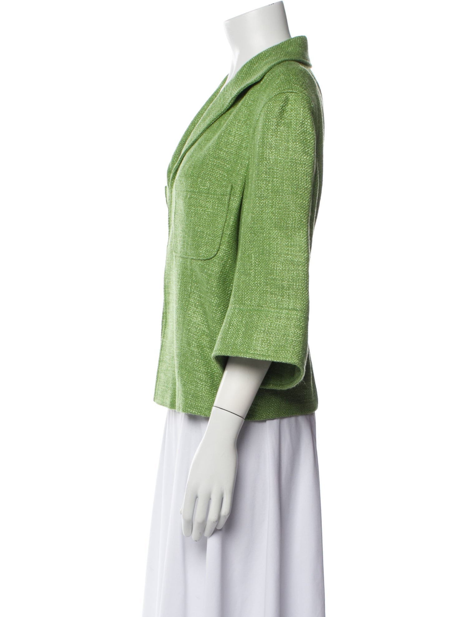 Lafayette 148 Tweed Printed Blazer