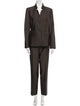 Lafayette 148 Virgin Wool Pleated Accents Pantsuit