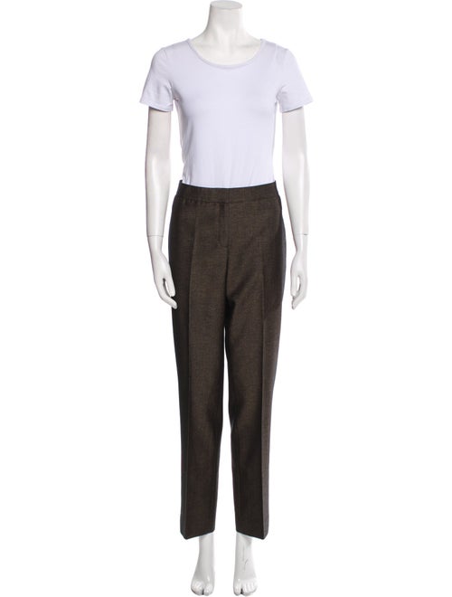 Lafayette 148 Virgin Wool Pleated Accents Pantsuit