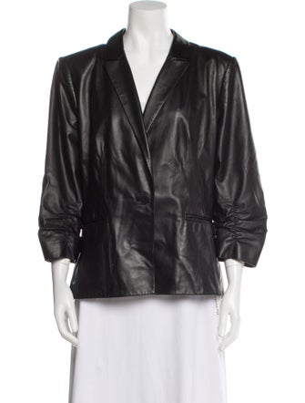 Lafayette 148 Leather Biker Jacket