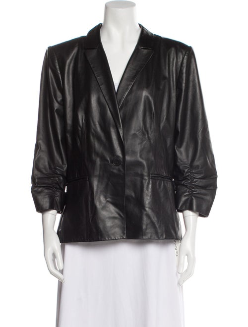 Lafayette 148 Leather Biker Jacket