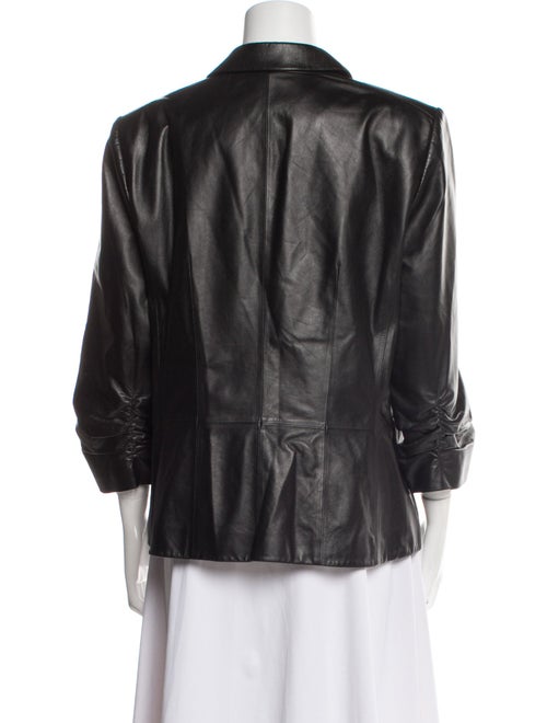 Lafayette 148 Leather Biker Jacket