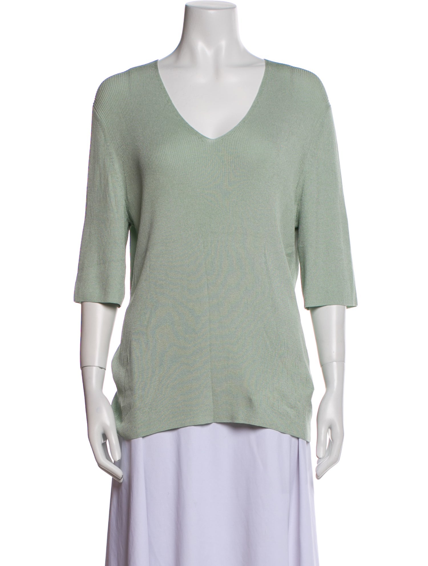 Lafayette 148 V-Neck Sweater w/ Tags