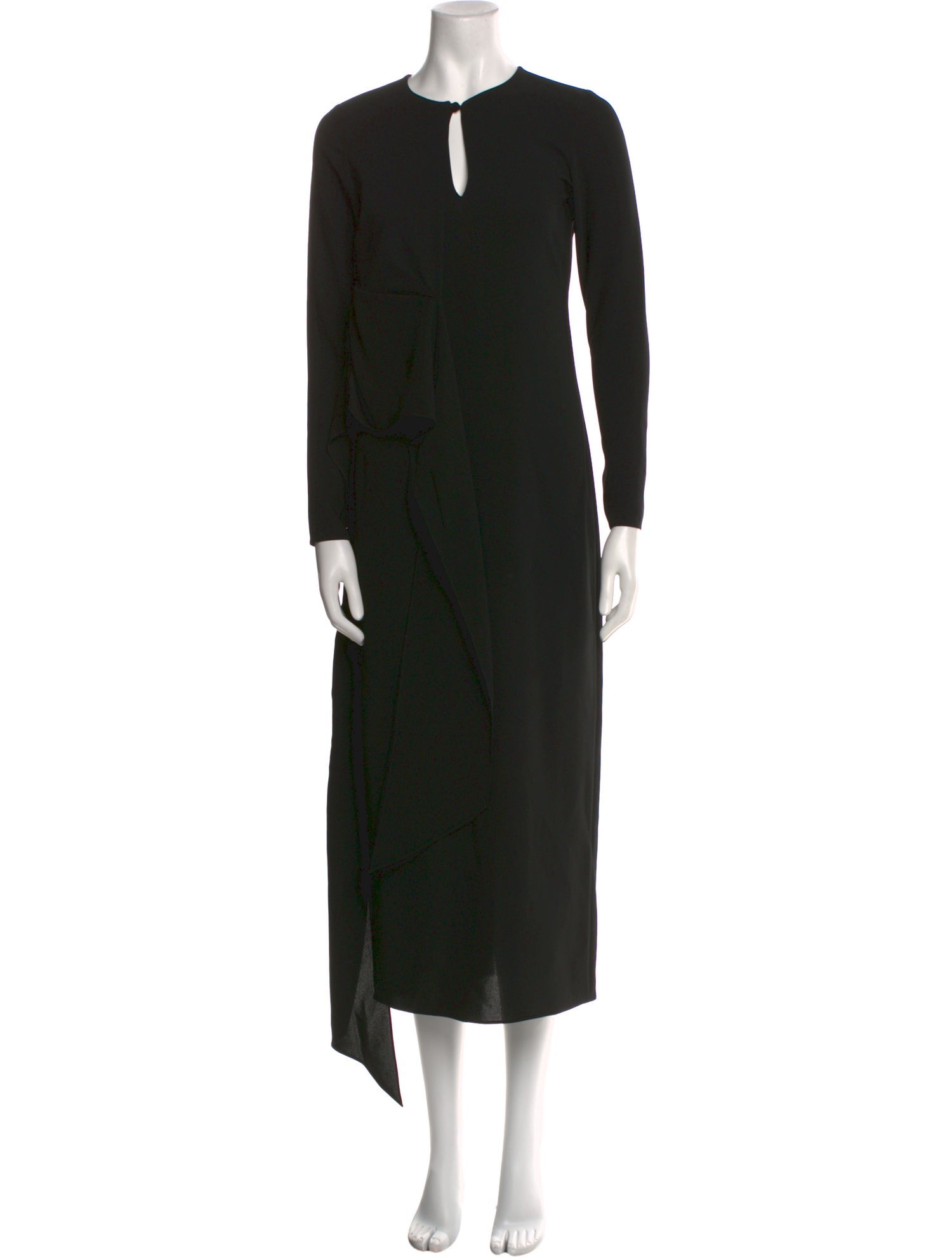 Lafayette 148 V-Neck Long Dress