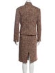 Lafayette 148 Tweed Pattern Skirt Suit