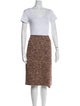 Lafayette 148 Tweed Pattern Skirt Suit