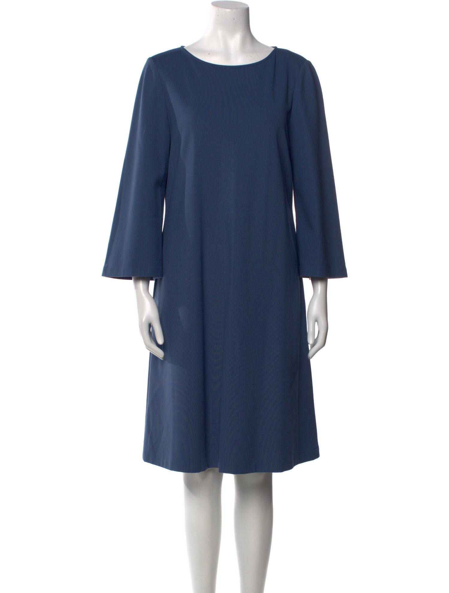 Lafayette 148 Bateau Neckline Knee-Length Dress