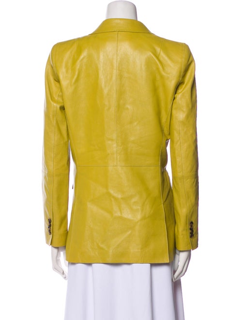 Lafayette 148 Leather Blazer