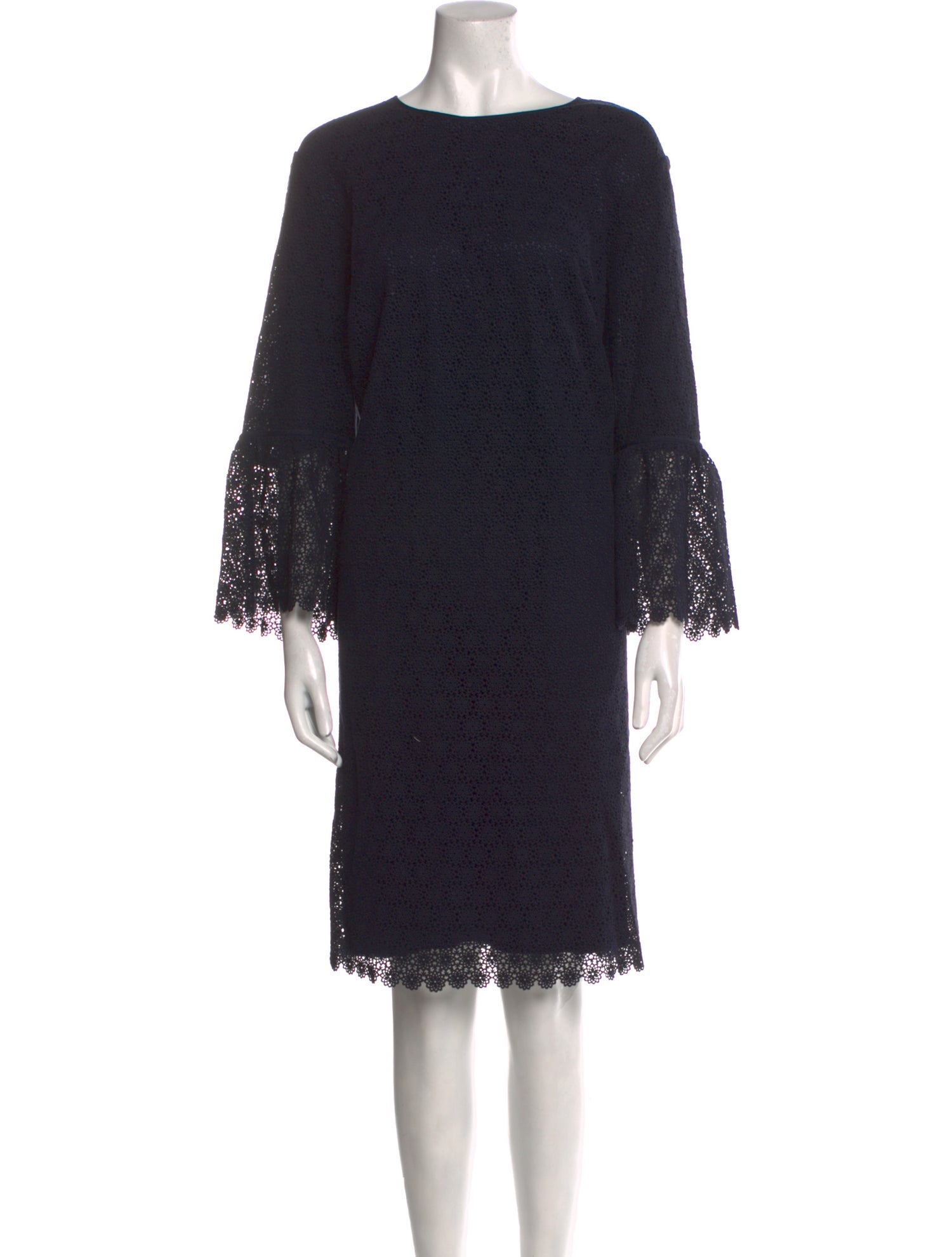 Lafayette 148 Scoop Neck Knee-Length Dress w/ Tags