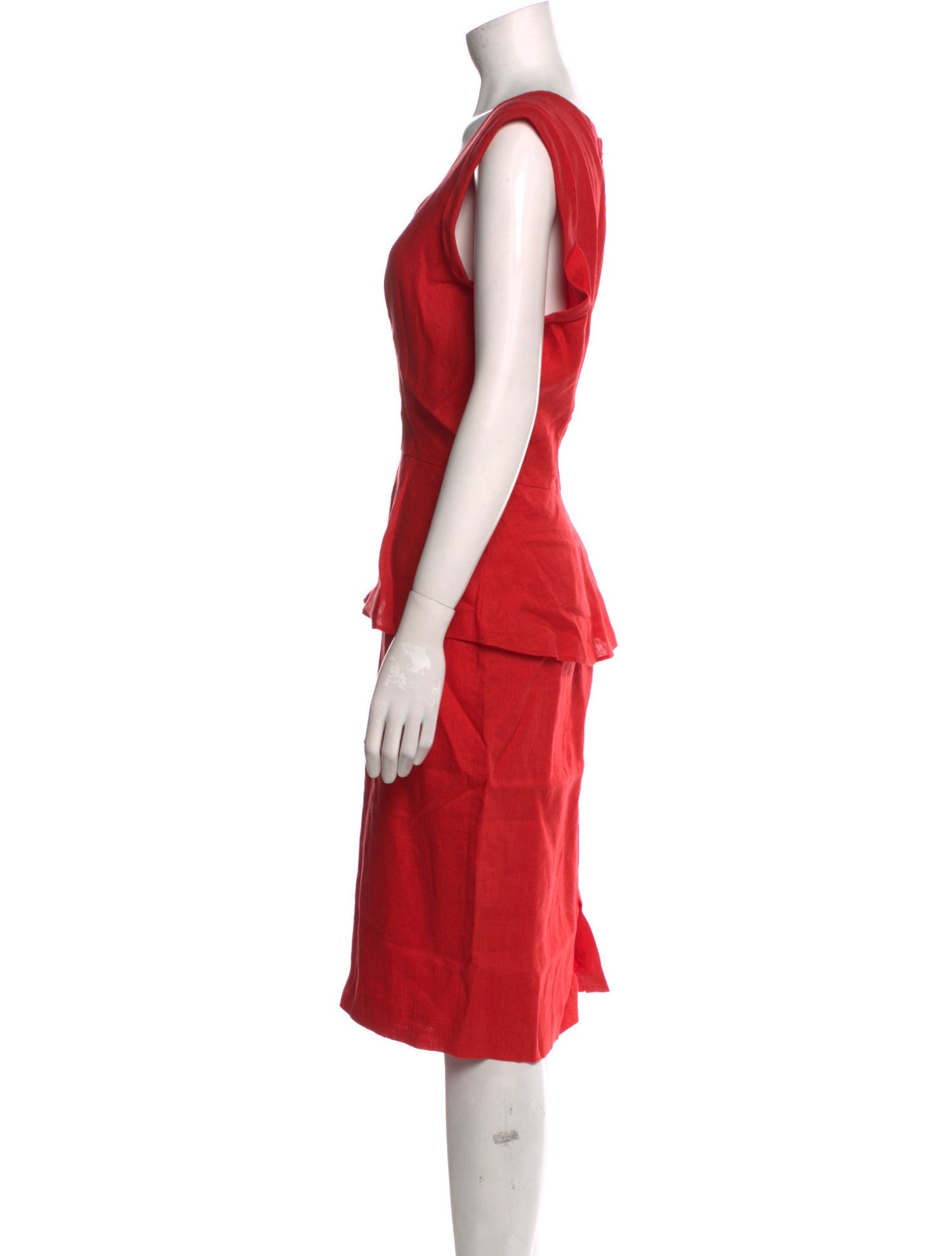 Lafayette 148 Linen Midi Length Dress w/ Tags