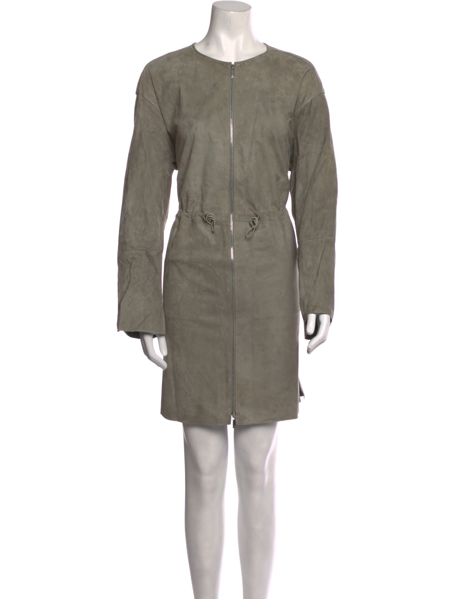 Lafayette 148 Leather Mini Dress