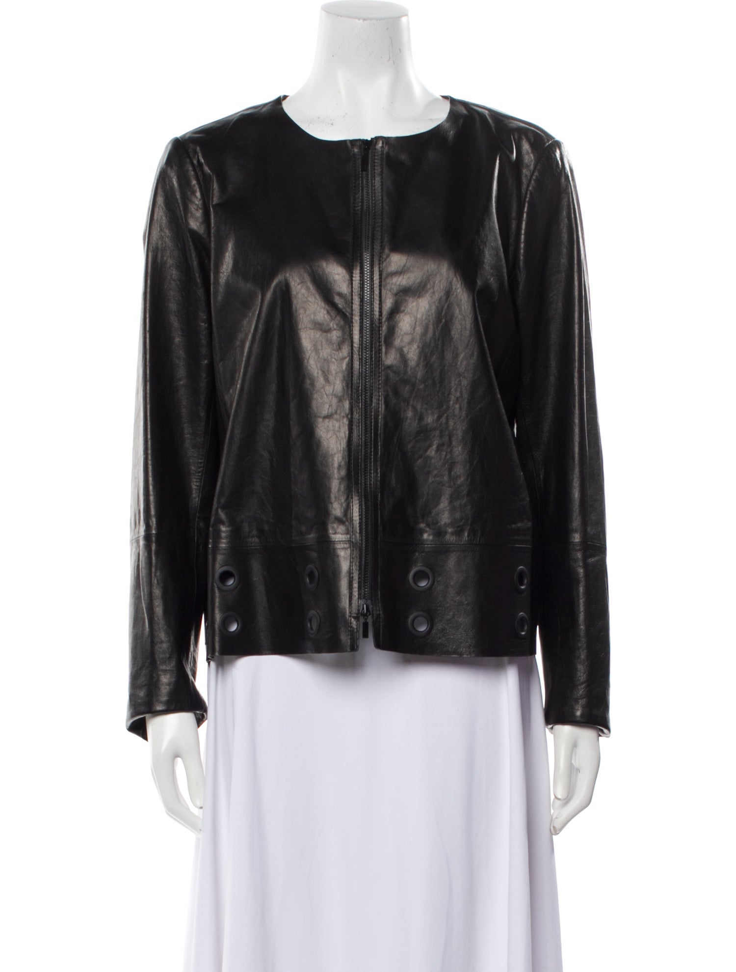 Lafayette 148 Leather Jacket