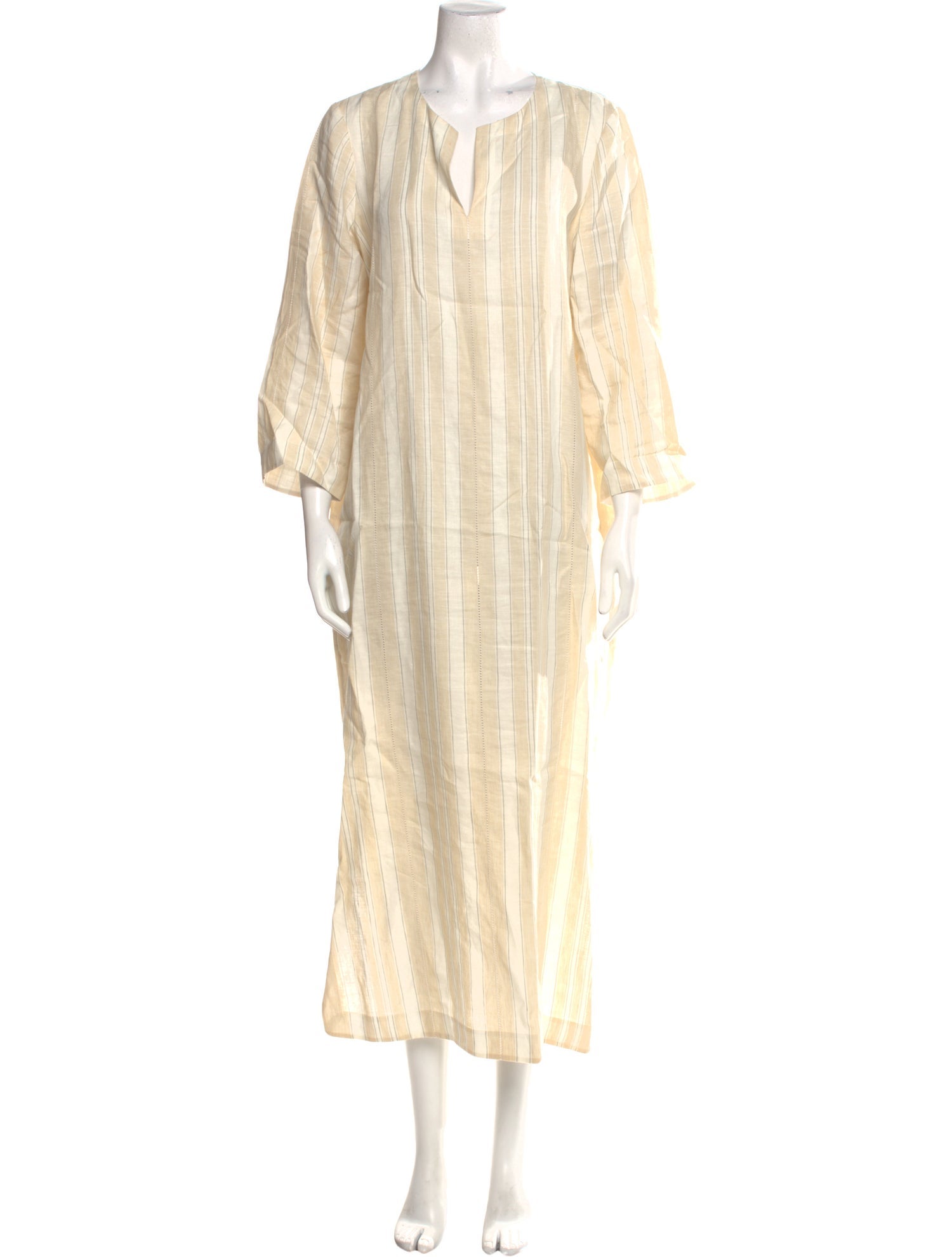 Lafayette 148 Linen Midi Length Dress