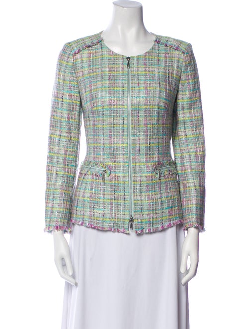 Lafayette 148 Tweed Pattern Evening Jacket
