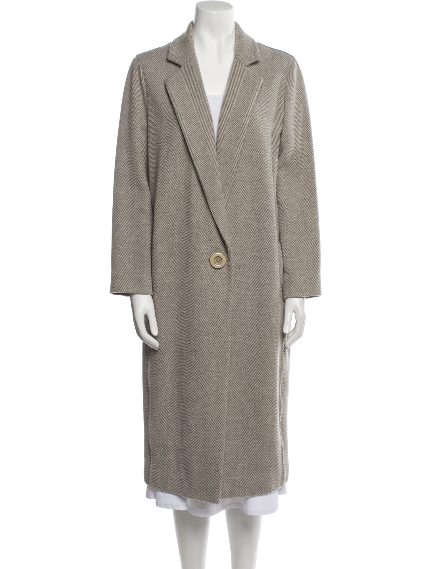 Lafayette 148 Wool Tweed Pattern Coat