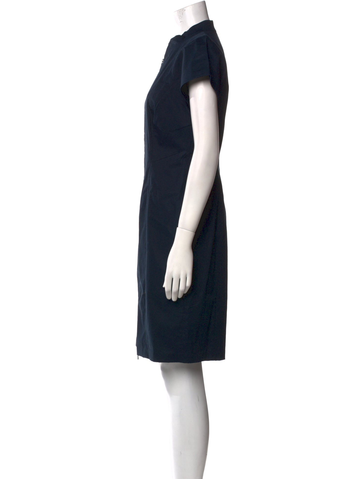 Lafayette 148 Crew Neck Knee-Length Dress