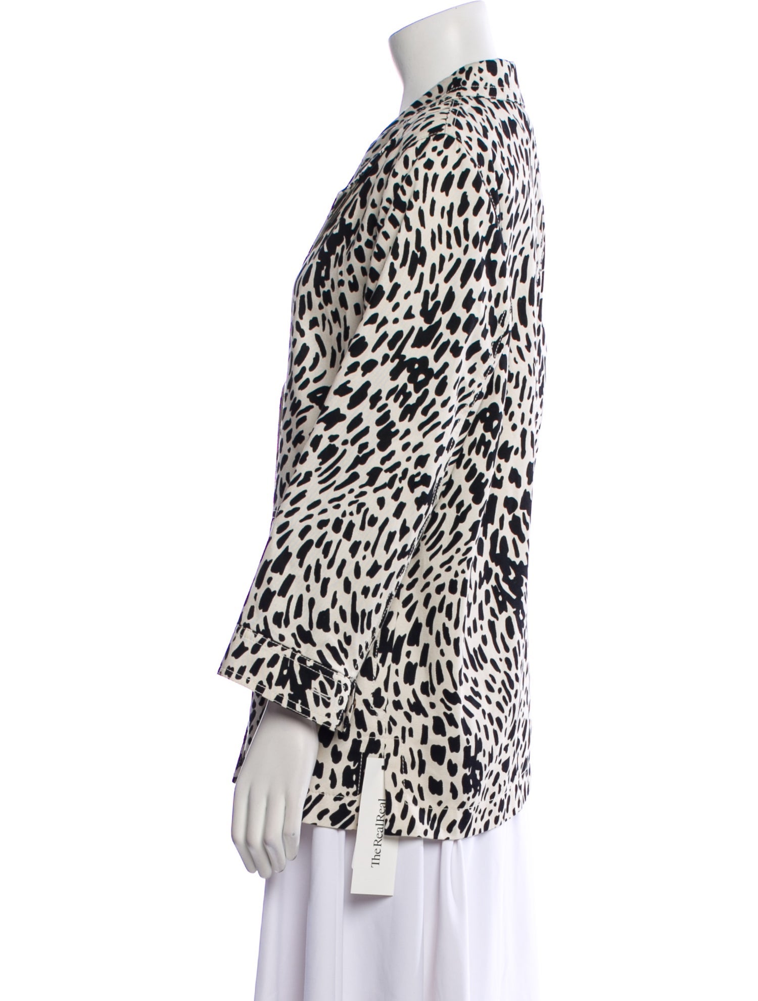 Lafayette 148 Animal Print Blazer