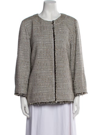 Lafayette 148 Tweed Pattern Jacket