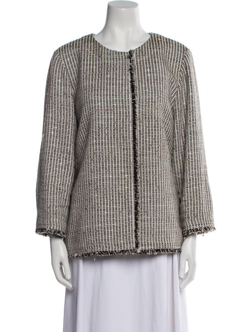 Lafayette 148 Tweed Pattern Jacket