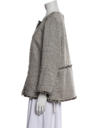 Lafayette 148 Tweed Pattern Jacket